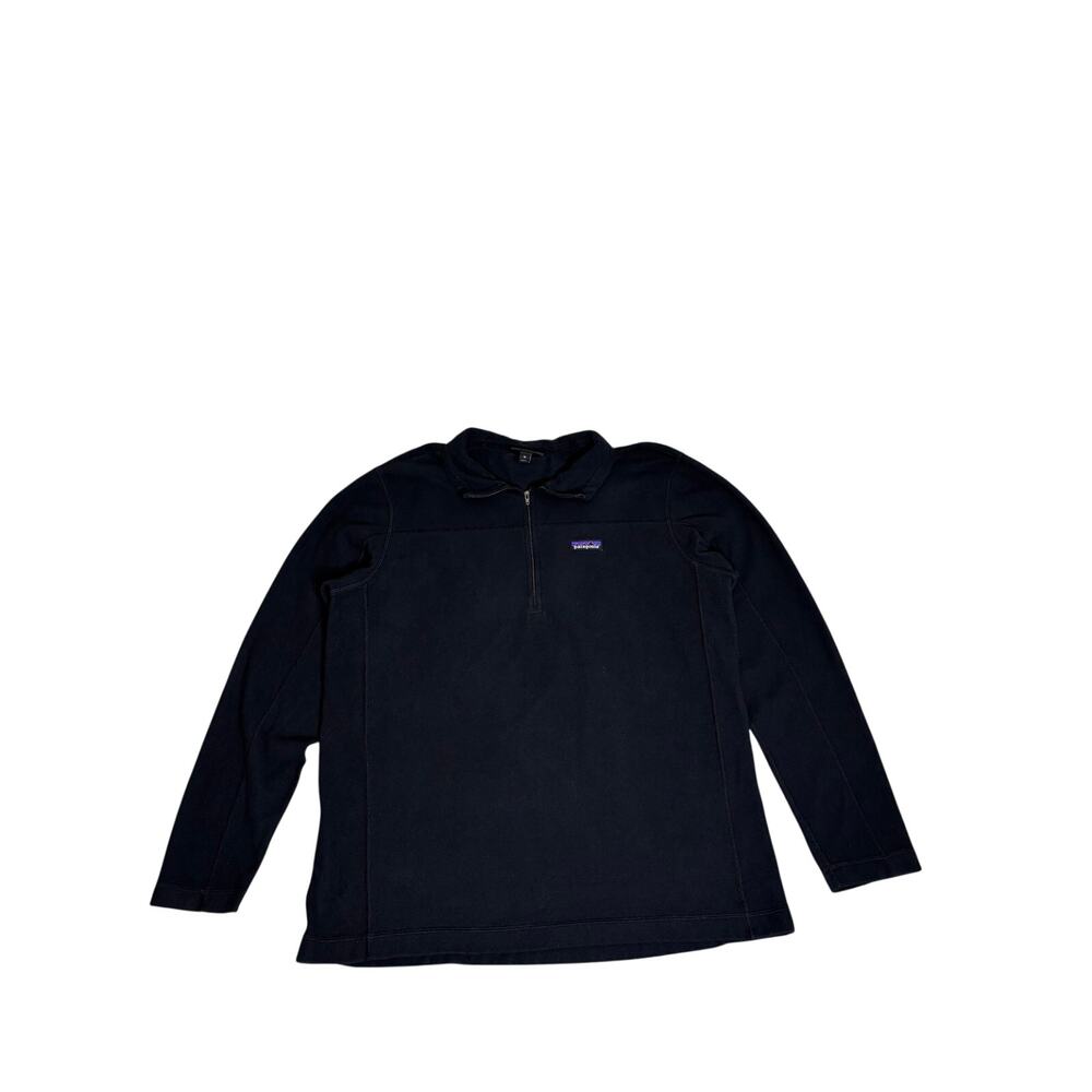 Patagonia Black 1/4 Zip Fleece Pullover – XL